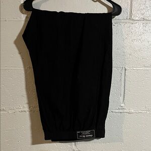 Alfred Dunner Classic Fit Black Pants- 22W